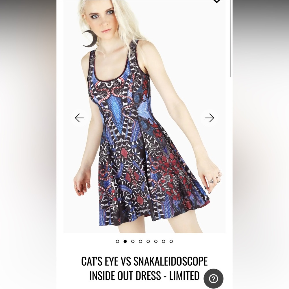 Limited Blackmilk inside out dress size xs